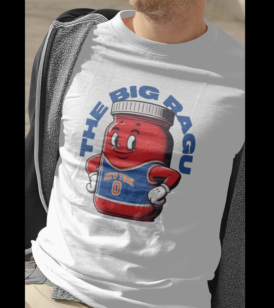The Big Ragu New York 0 Cartoon Jar T-Shirt