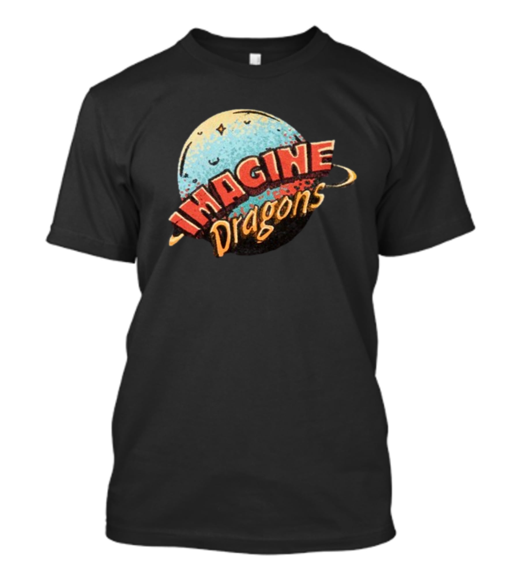 Imagine Dragons Retro Planet T-Shirt