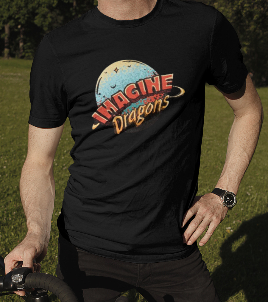 Imagine Dragons Retro Planet T-Shirt