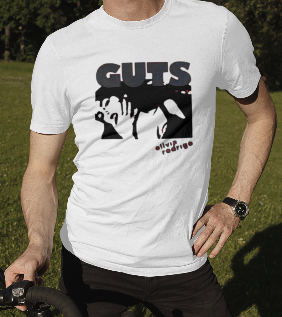 Guts Red Glittering Shadowy T-Shirt