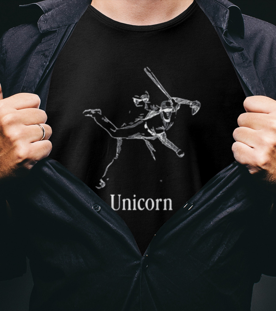 Shohei Ohtani Baseball Unicorn T-Shirt