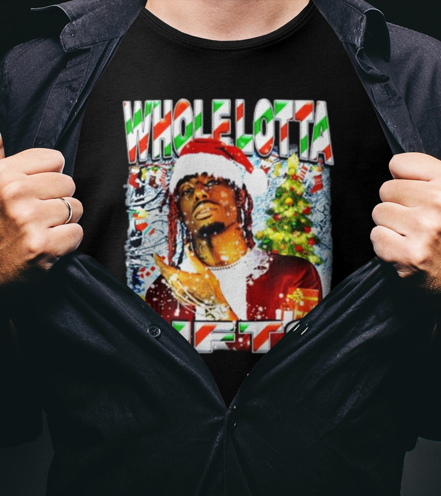 Whole Lotta Gifts Christmas Santa T-Shirt