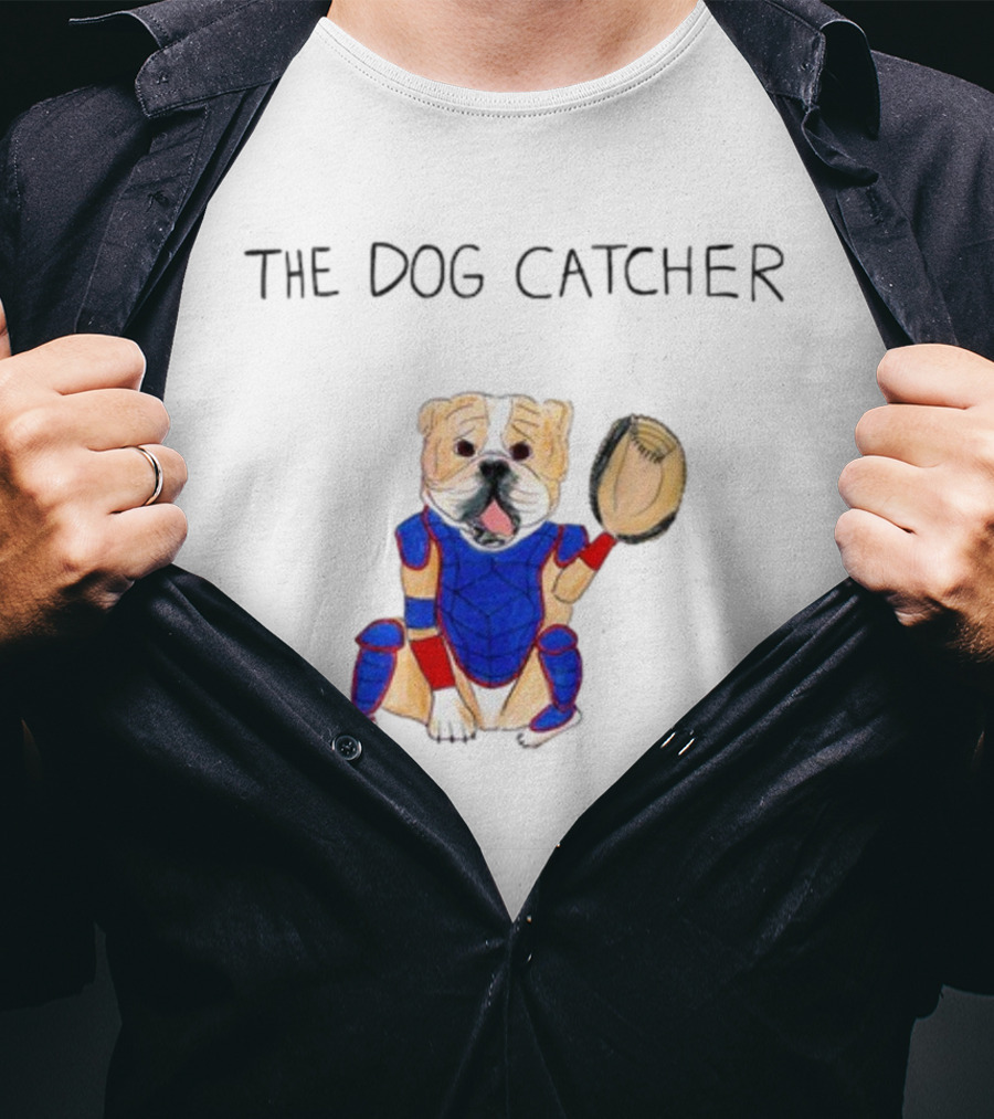Dave Portnoy The Dog Catcher Catcher's Mitt Dog T-Shirt
