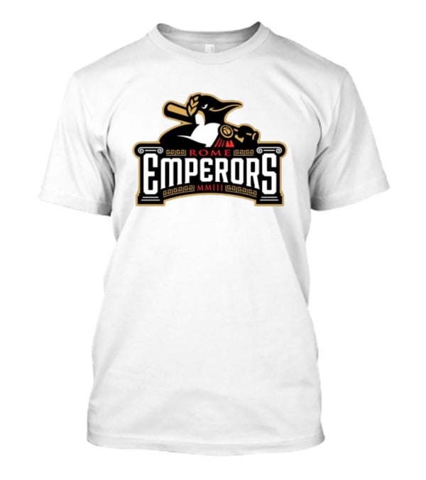 Rome Emperors Baseball MMIII Penguin T-Shirt