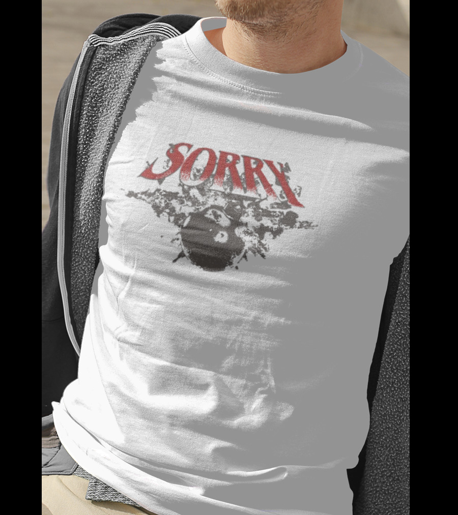 Sorry Bomb Warning Violently Improvised Material Explosive T-Shirt