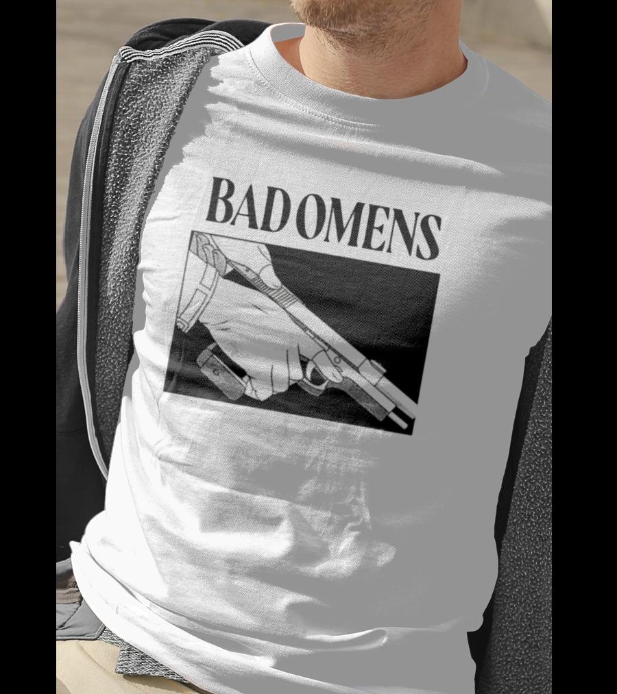 Bad Omens What's The Difference Between A God And Gun Hands Holding Gun T-Shirt