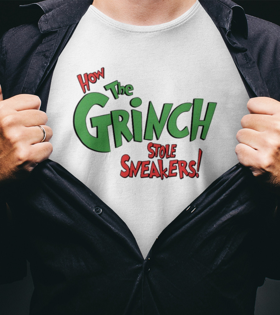 How The Grinch Stole Sneakers T-Shirt