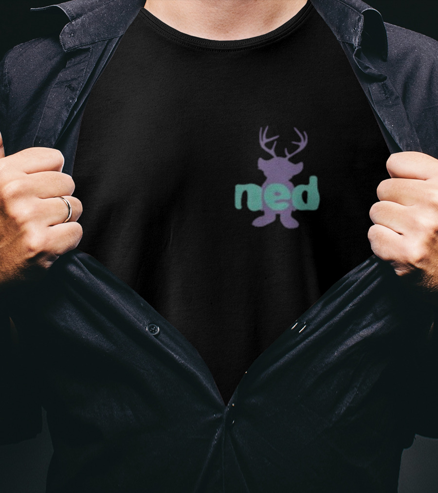 NED Antler Silhouette Neuro Expansion Device T-Shirt