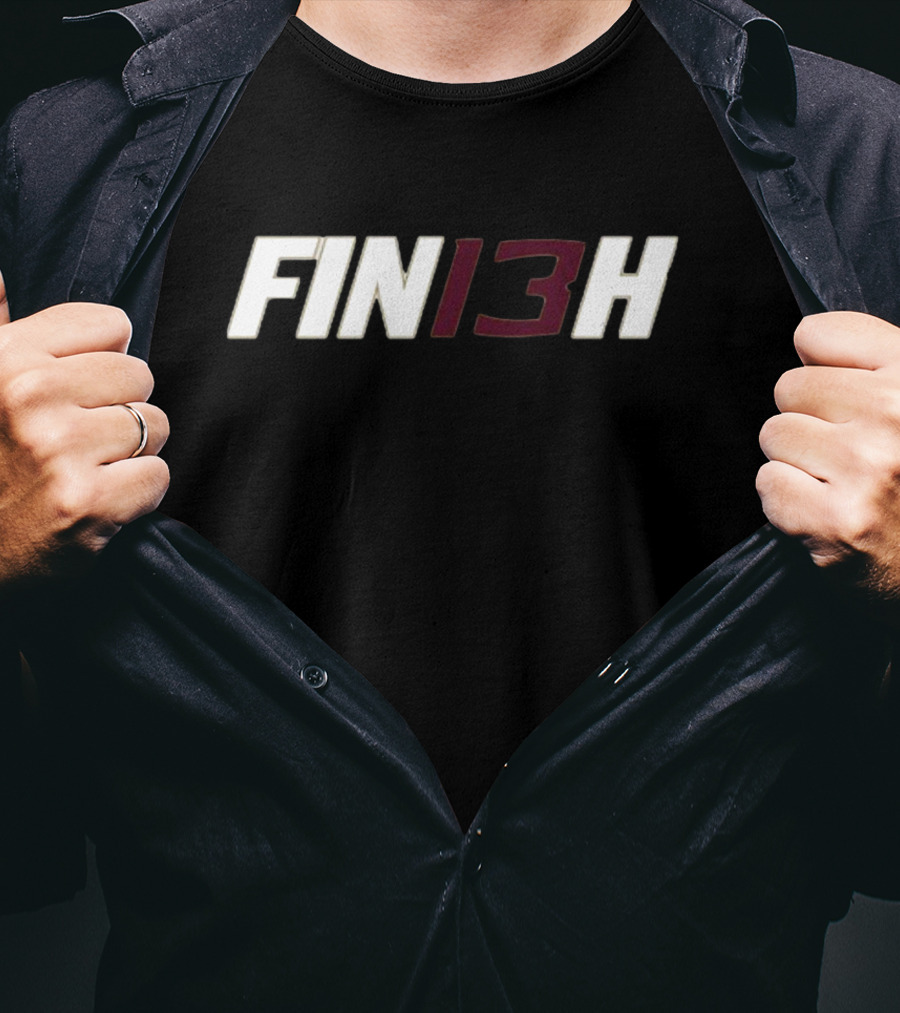 Just Win Management Group Fin13h Motivational T-Shirt