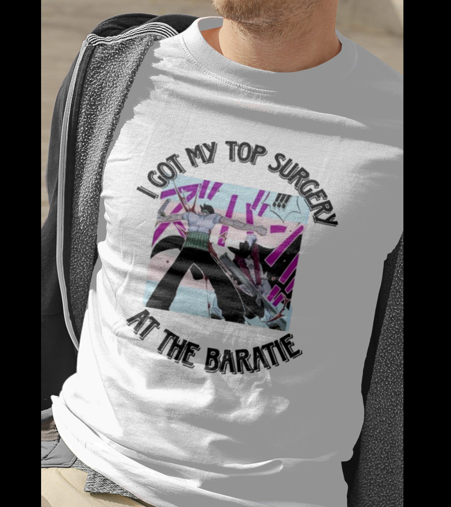 I Got My Top Surgery At The Baratie Anime Character Scene T-Shirt