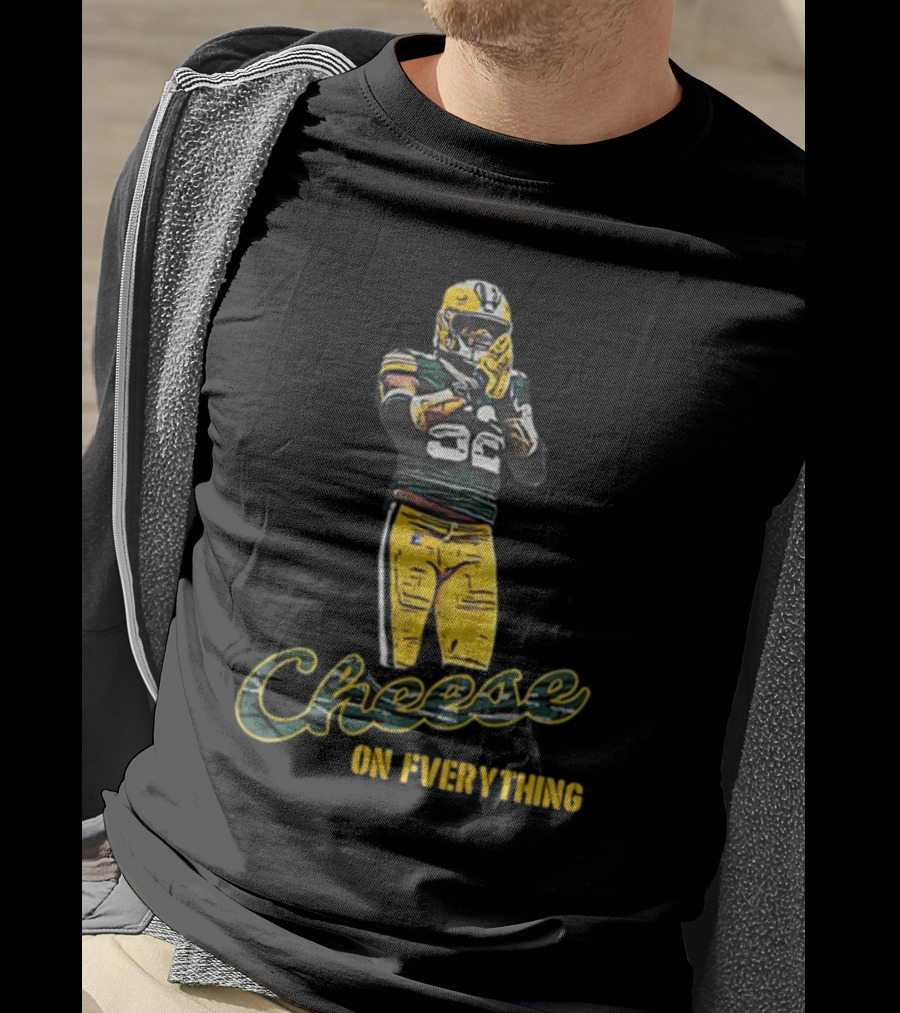 Cheese On Everything Rashan Gary Packers Fan Gear T-Shirt