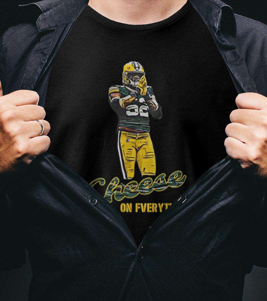 Cheese On Everything Rashan Gary Packers Fan Gear T-Shirt
