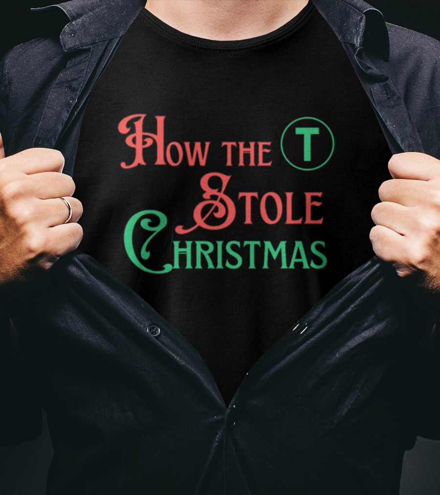 How The T Stole Christmas Storybook T-Shirt