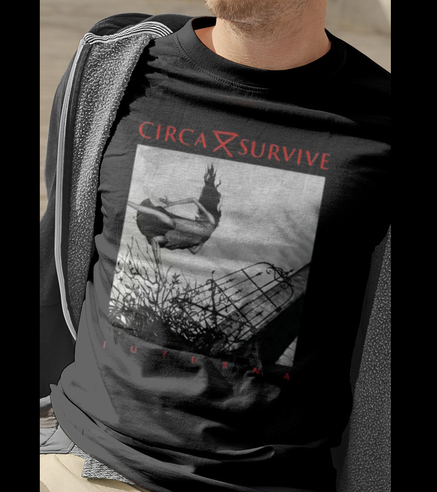 Circa Survive Juturna Album Art Dark Fantasy T-Shirt