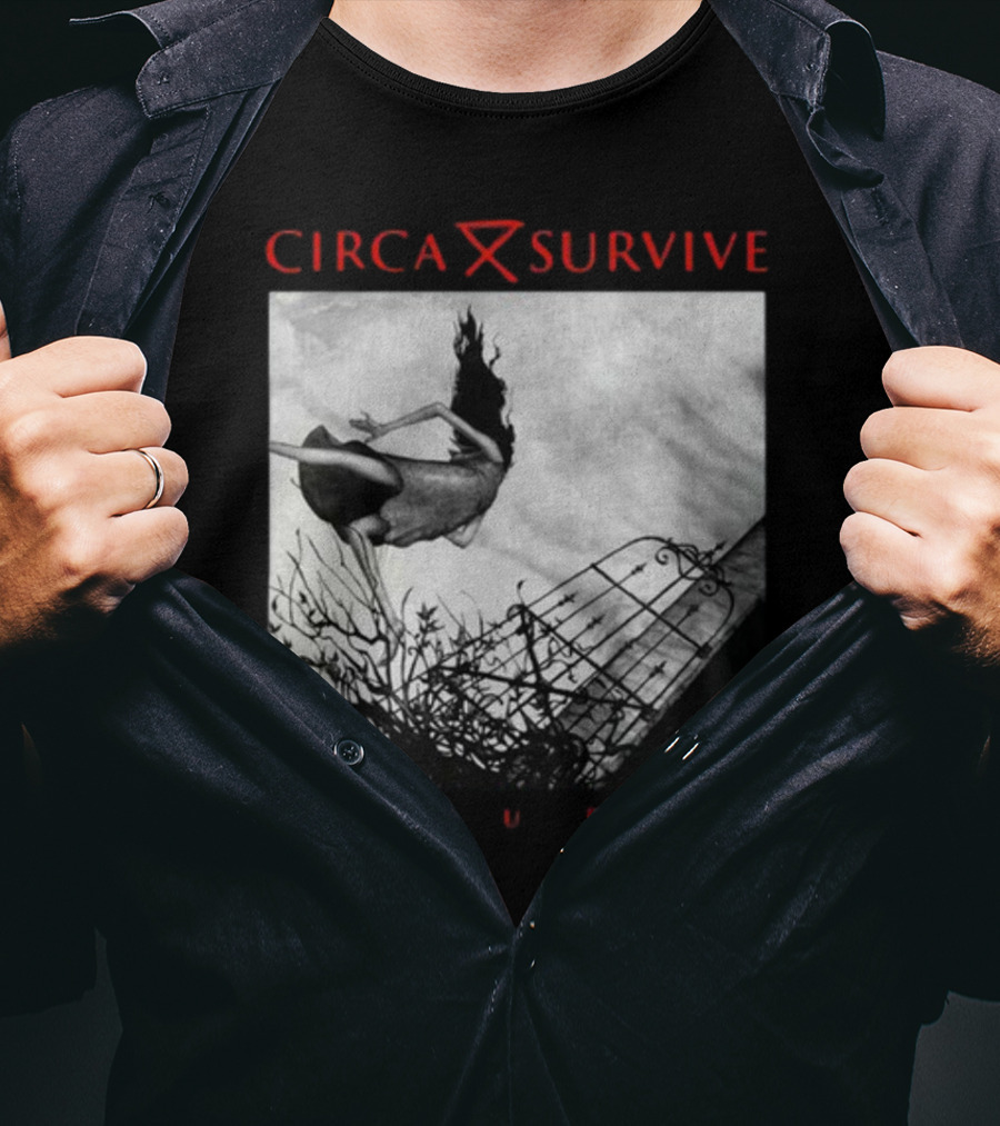 Circa Survive Juturna Album Art Dark Fantasy T-Shirt