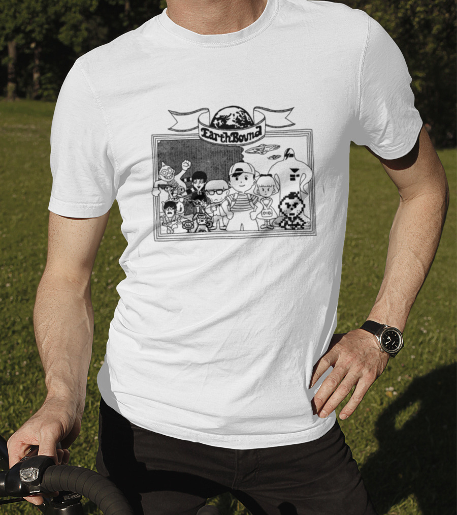 EarthBound Characters And Iconic Imagery Compilation T-Shirt