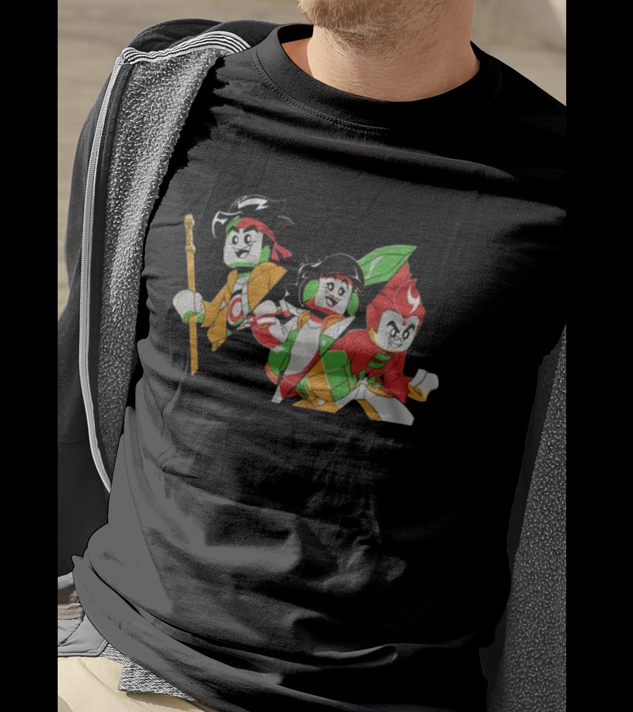 Nano Litore LEGO Monkie Warriors For Charity T-Shirt