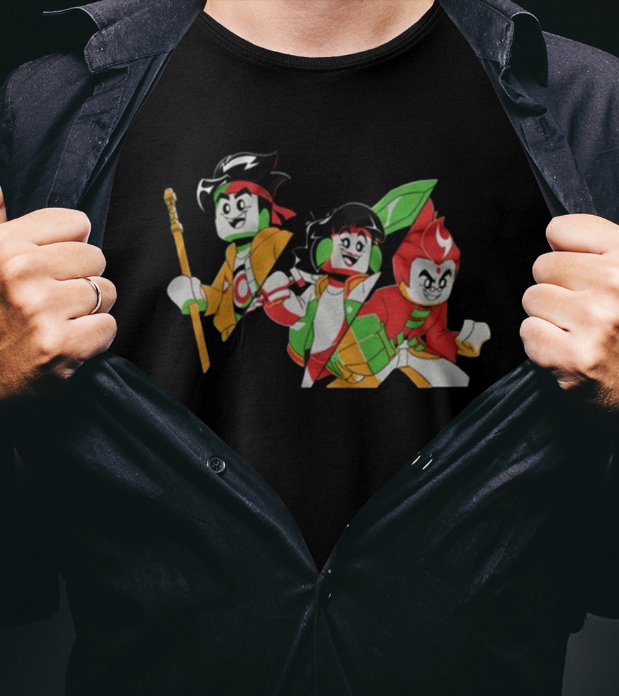 Nano Litore LEGO Monkie Warriors For Charity T-Shirt