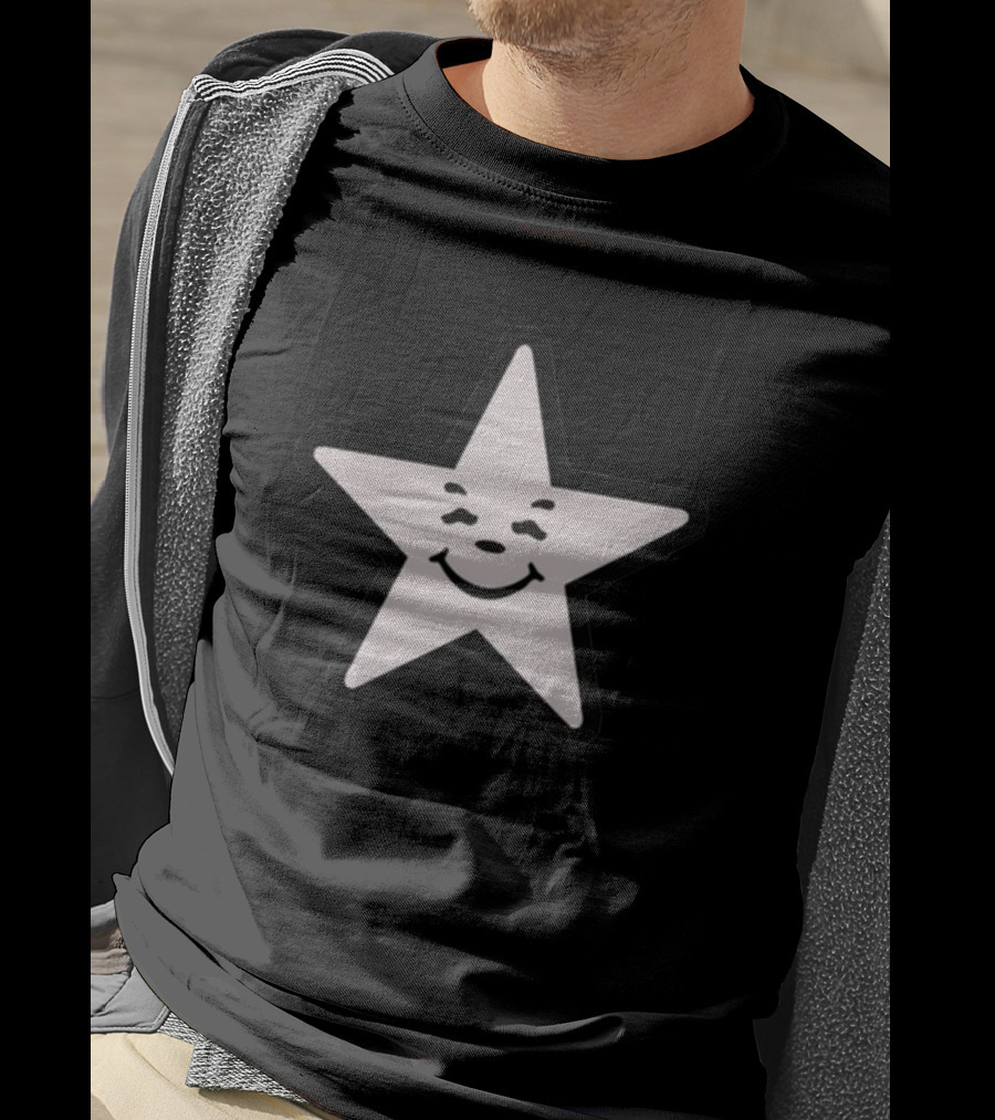 Asspizza Star Happy Face T-Shirt
