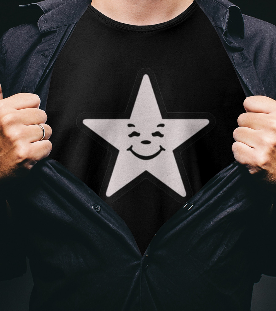 Asspizza Star Happy Face T-Shirt