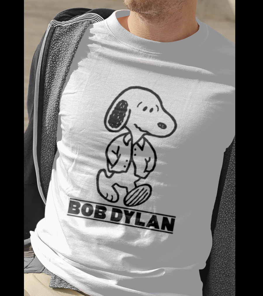 Bob Dylan Snoopy T-Shirt