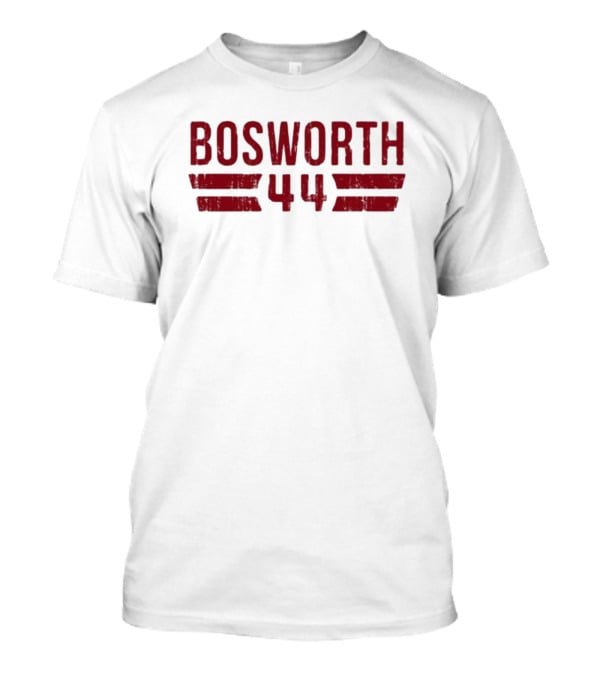 Bosworth 44 Distressed Stripes Retro Sports T-Shirt