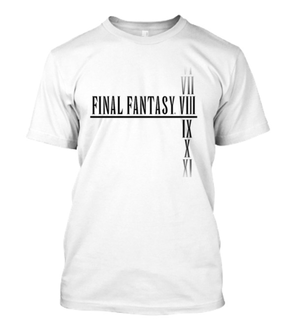 Final Fantasy VIII VII IX X XI T-Shirt