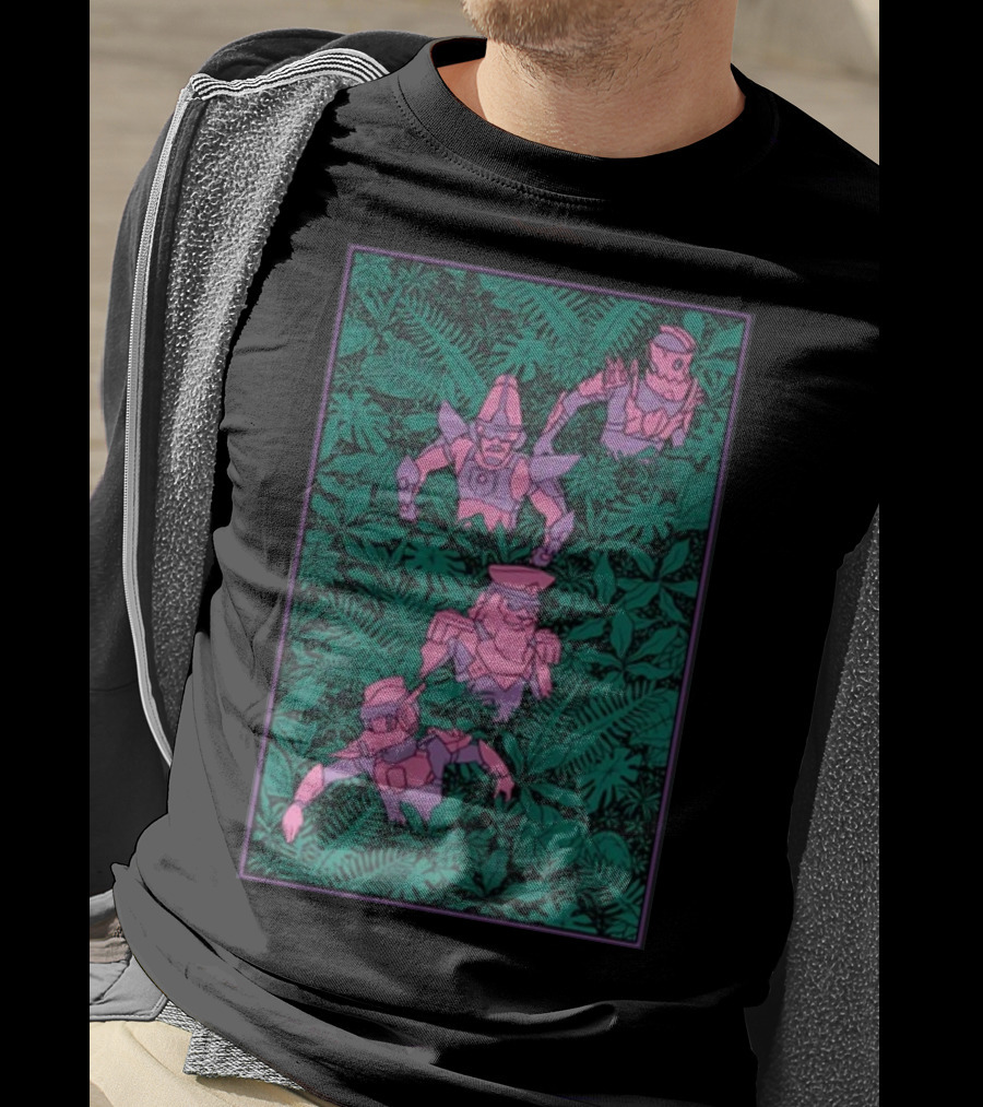Rainforest Robot Explorers Jungle Expedition T-Shirt