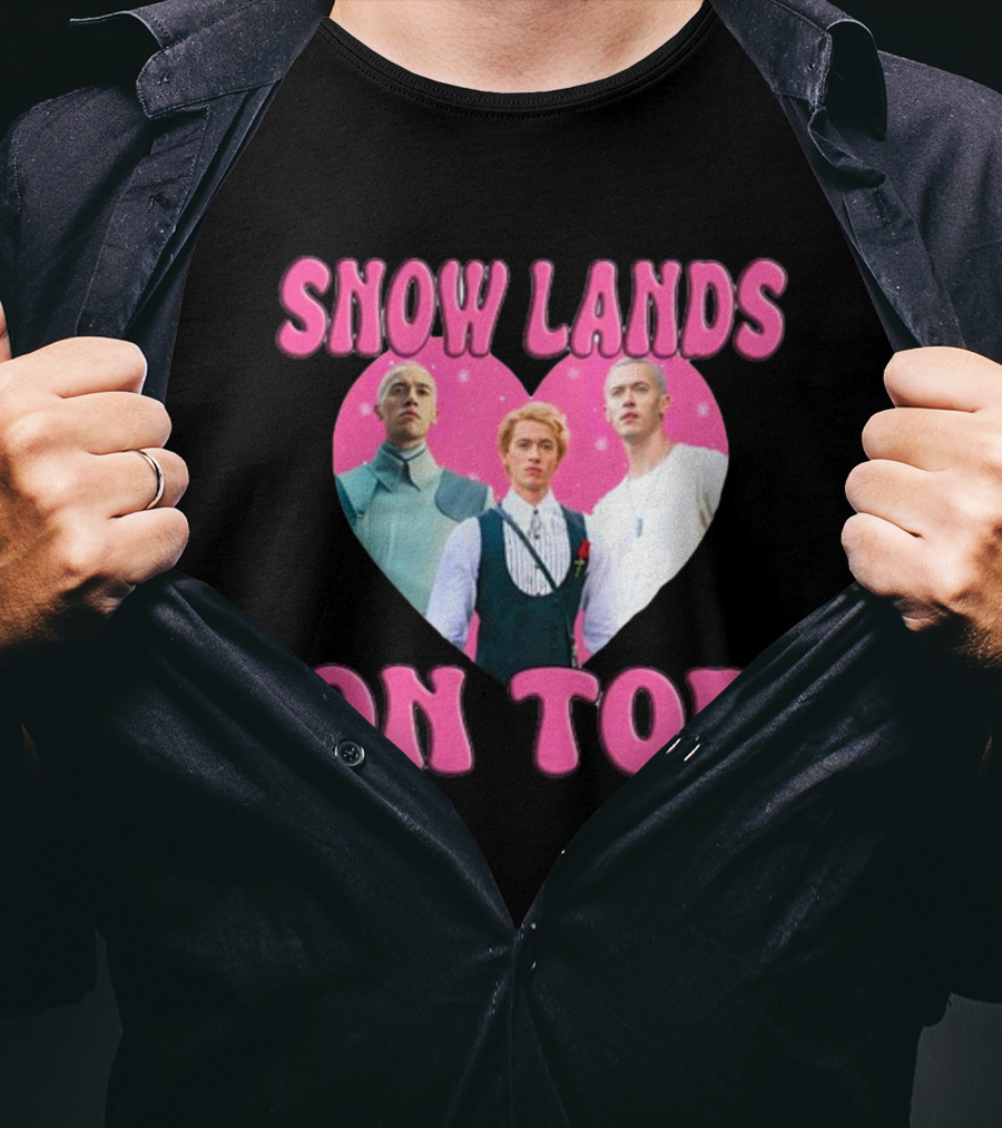 Snow Lands On Top T-Shirt