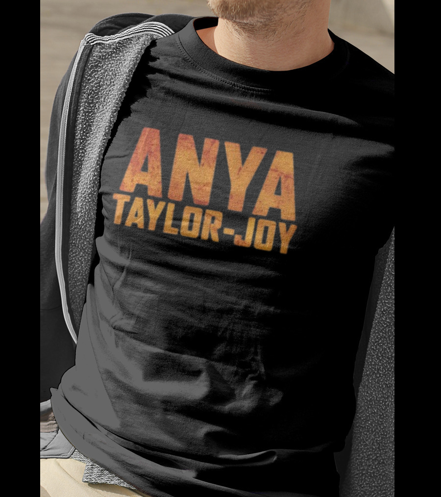 Anya Taylor-Joy Odyssey Textured T-Shirt