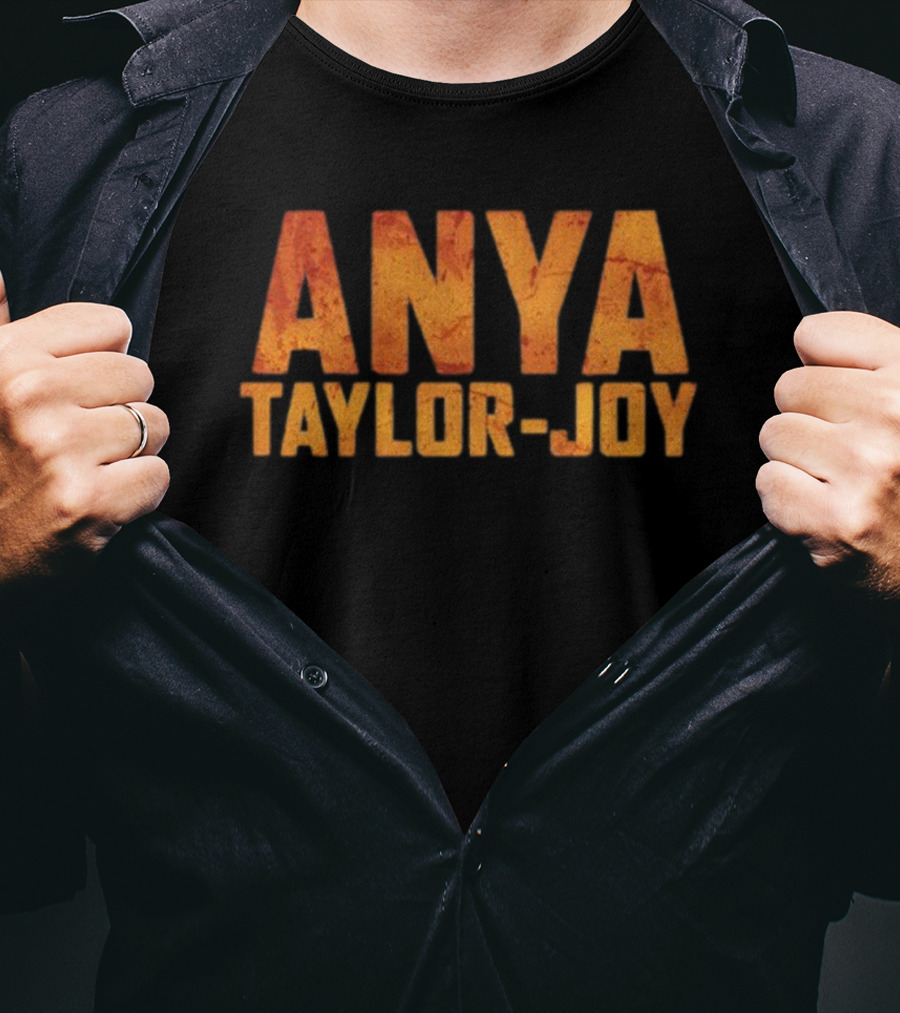 Anya Taylor-Joy Odyssey Textured T-Shirt