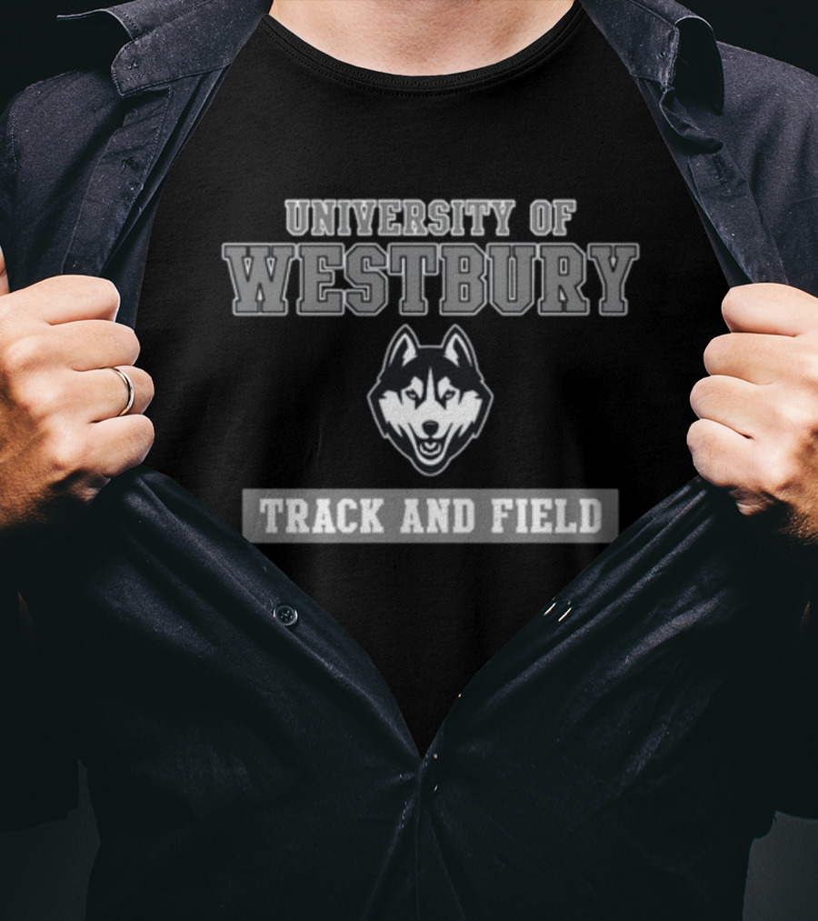 Predator Poachers University Of Westbury Track And Field Huskies T-Shirt