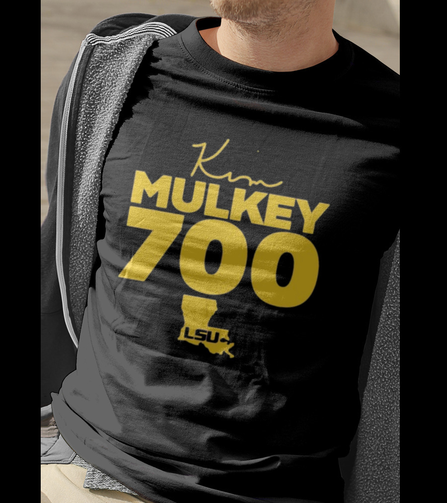Kim Mulkey 700 LSU Women's Basketball Achievement T-Shirt