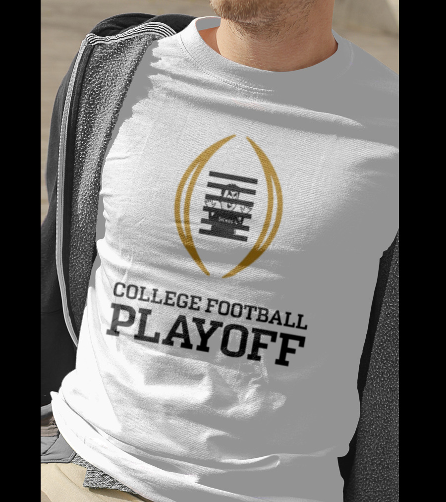 Prison College Football Playoff Behind Bars Concept T-Shirt