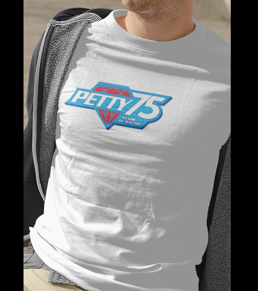 Petty 75 Years Of Racing Diamond T-Shirt