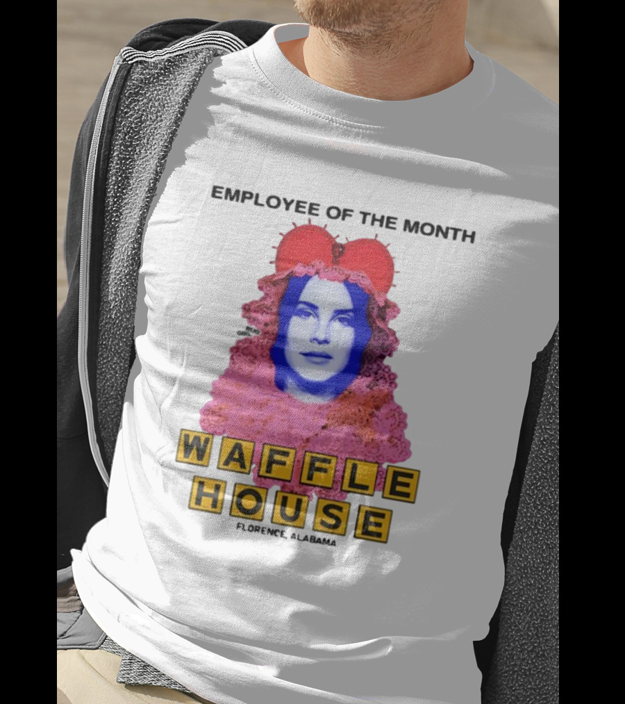 Employee Of The Month Waffle House Lana Del Waitress Buggirl200 T-Shirt