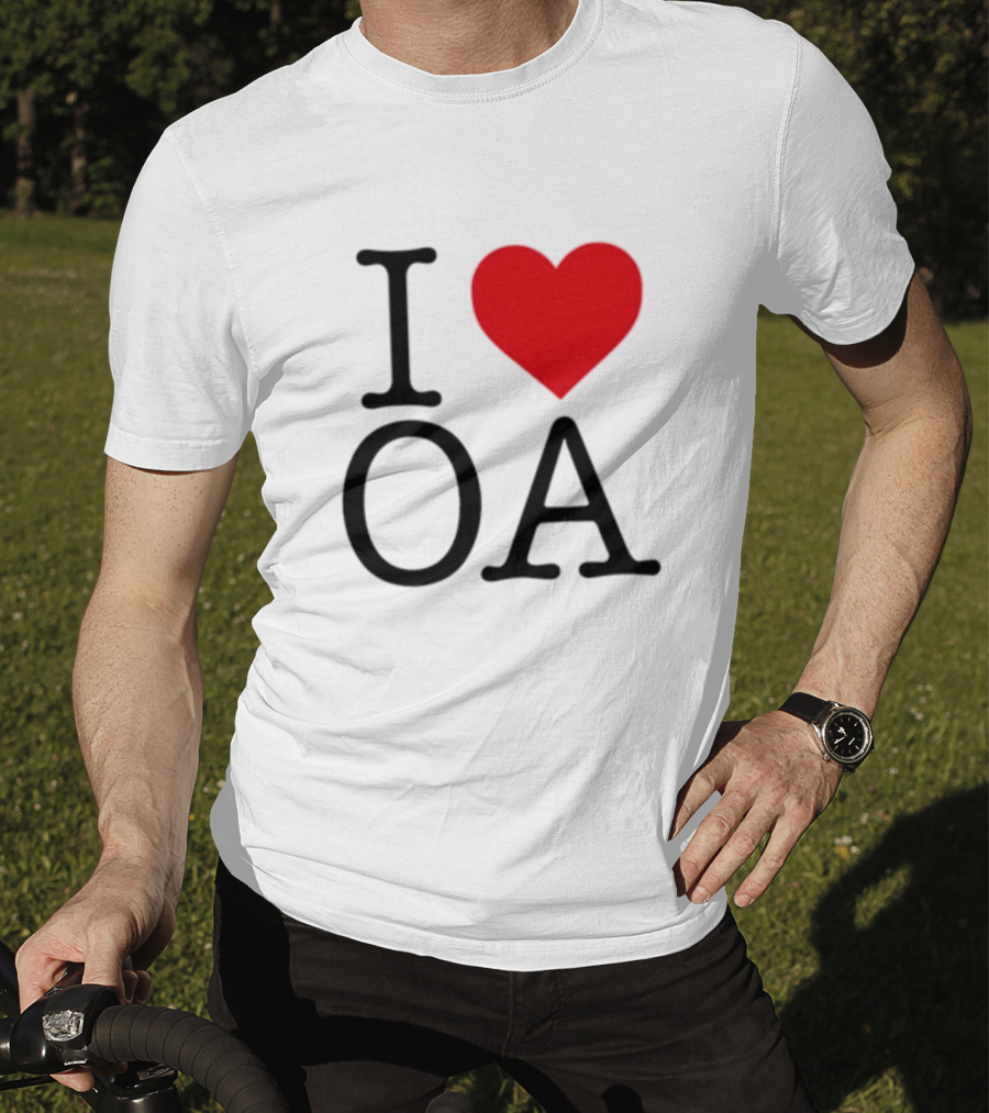 I Heart OA Symbolized Love For OA Movement T-Shirt