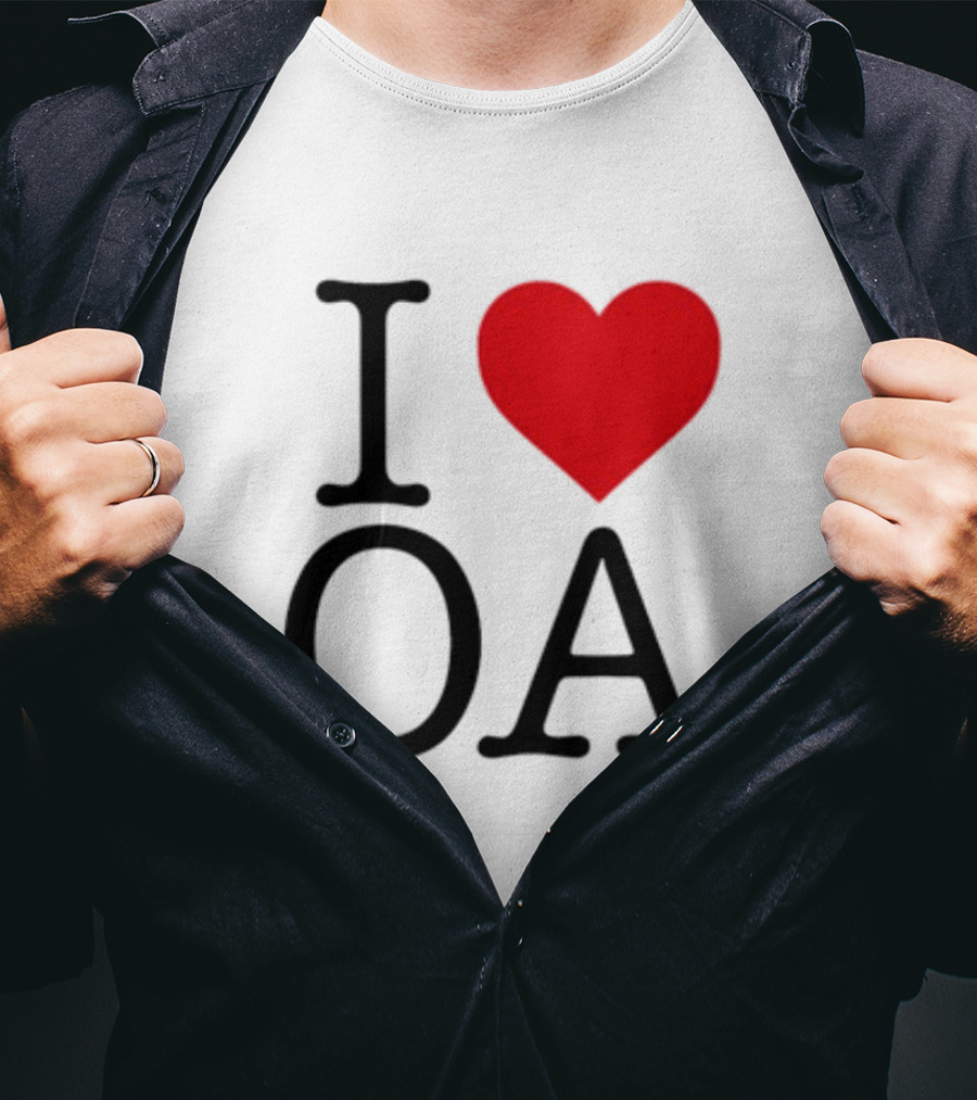 I Heart OA Symbolized Love For OA Movement T-Shirt