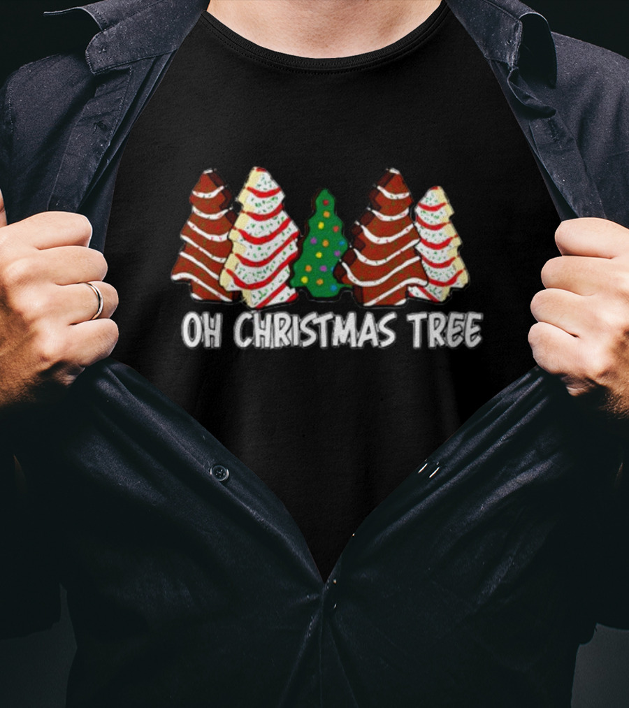 OH CHRISTMAS TREE Cookie Trees T-Shirt