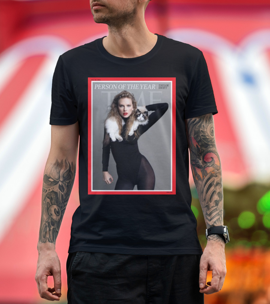 TIME Person Of The Year Taylor Swift Magazine Cover T-Shirt