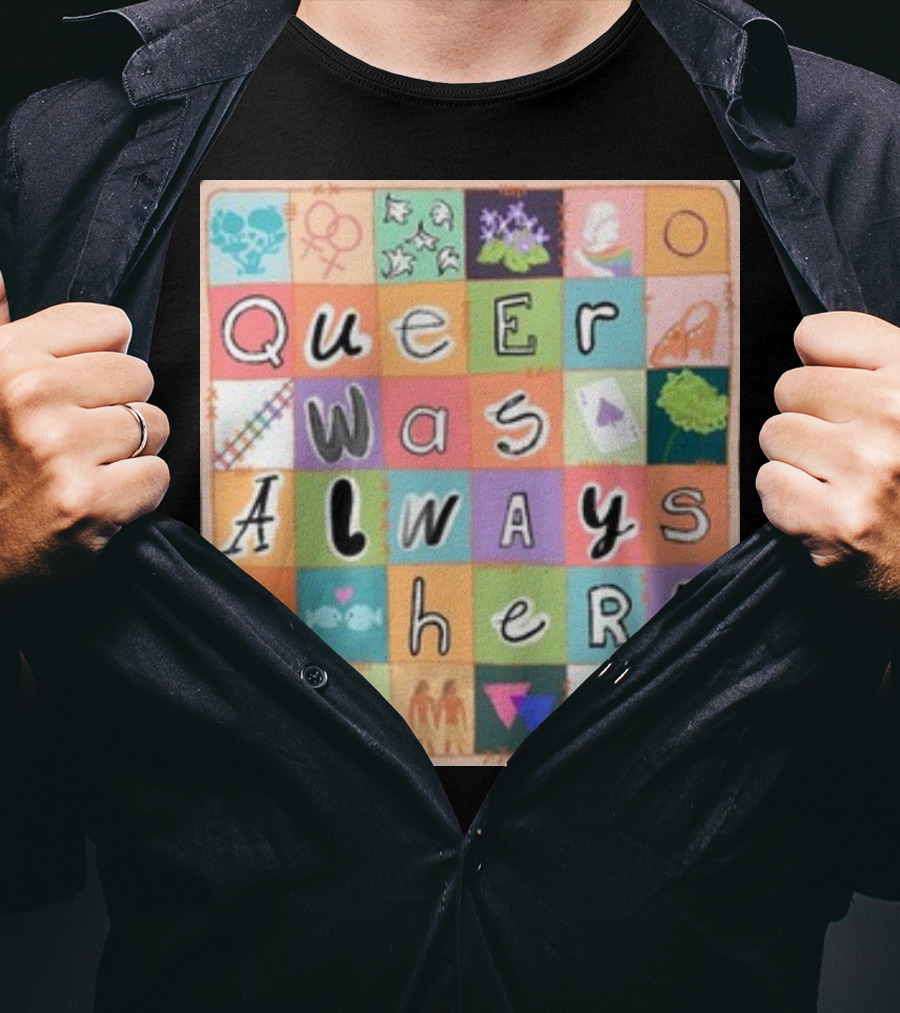 Queer Was Always Here Alice Oseman X Qwah T-Shirt