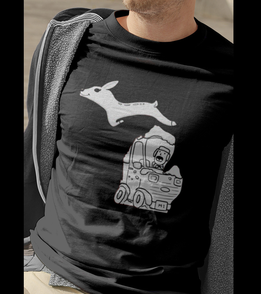 Michigan For Deer Ice Road Truck Journey T-Shirt