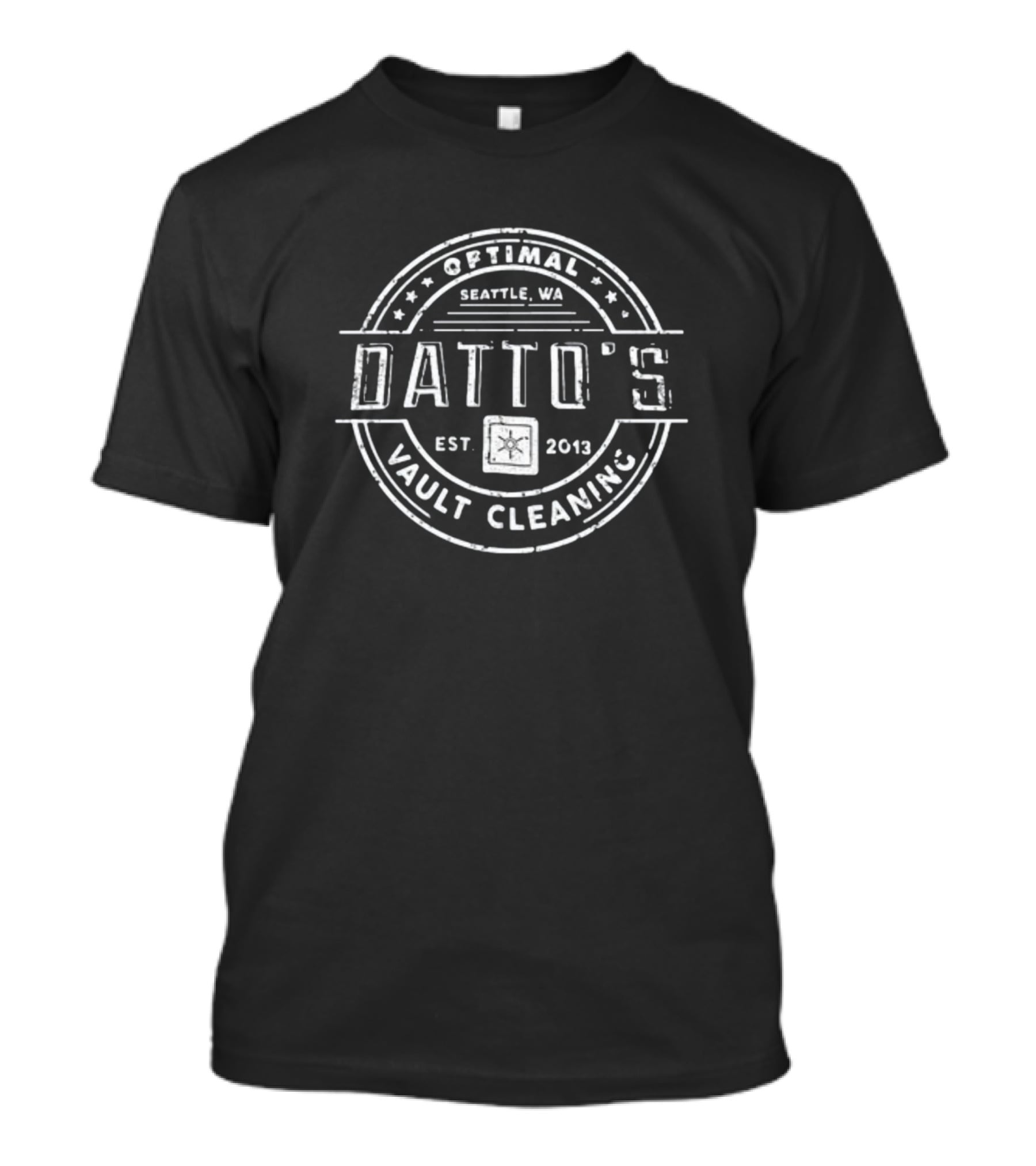 Optimal Datto's Vault Cleaning Seattle WA Est 2013 T-Shirt