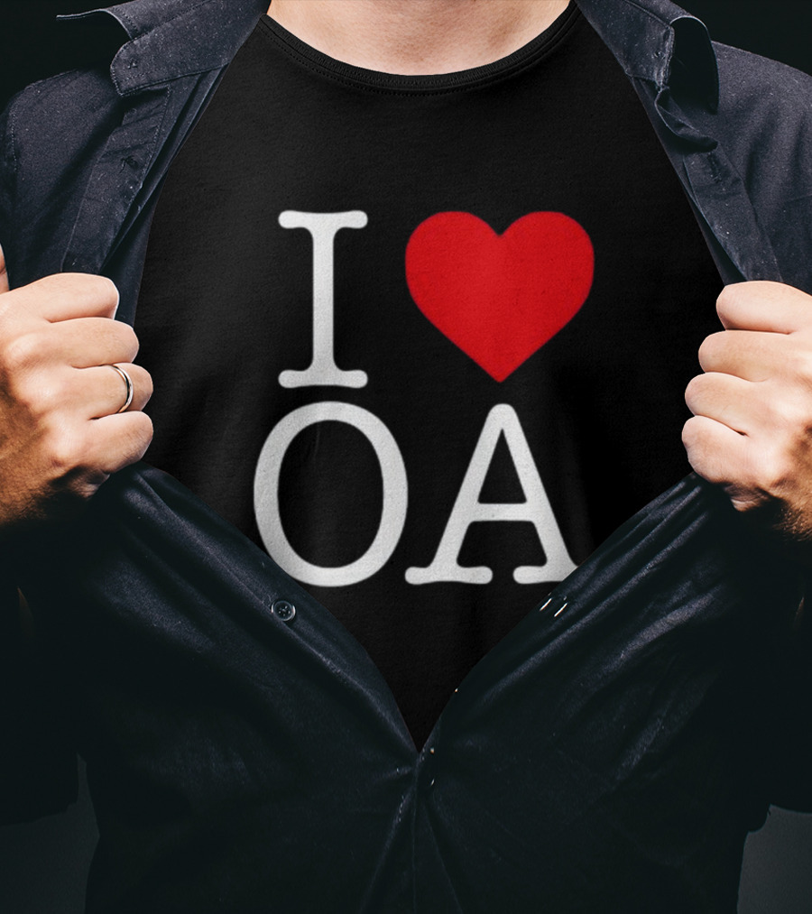 I Love OA Apollo Live In NYC Madison Square Garden T-Shirt