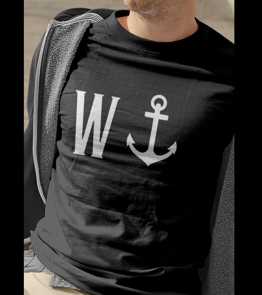 Jeffrey Dean Morgan W Anchor T-Shirt