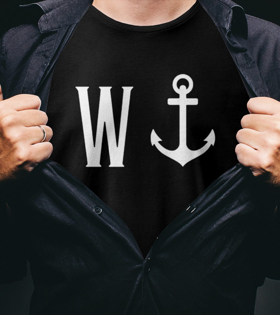 Jeffrey Dean Morgan W Anchor T-Shirt