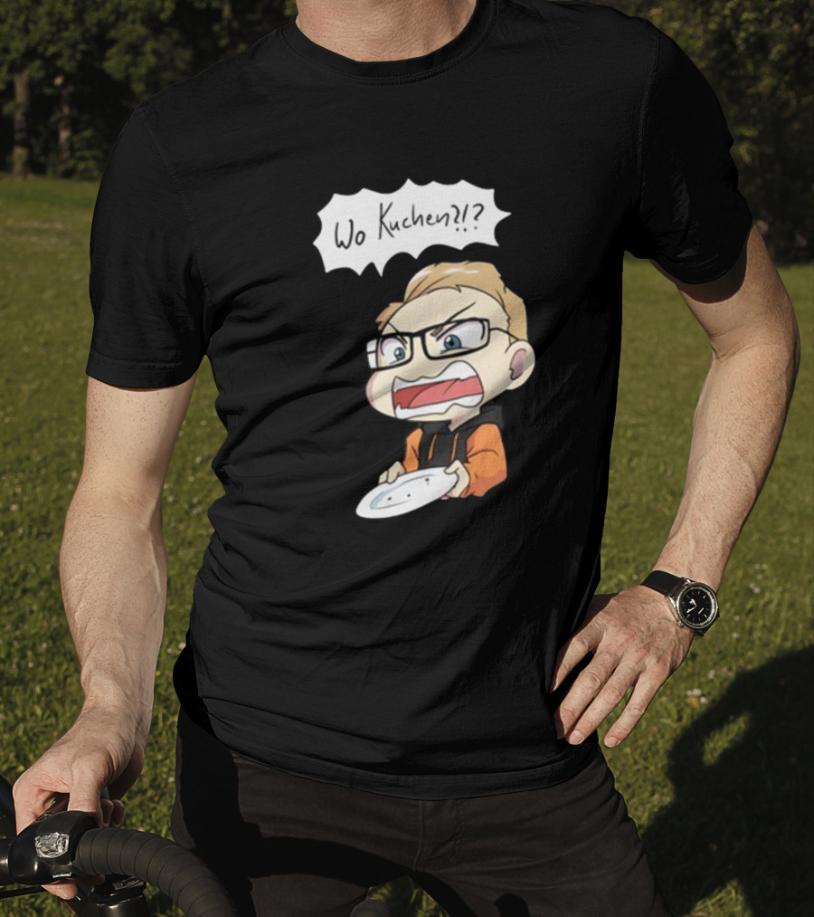 Wo Kuchen Kittycat Cakes Damen Comic Style Character T-Shirt