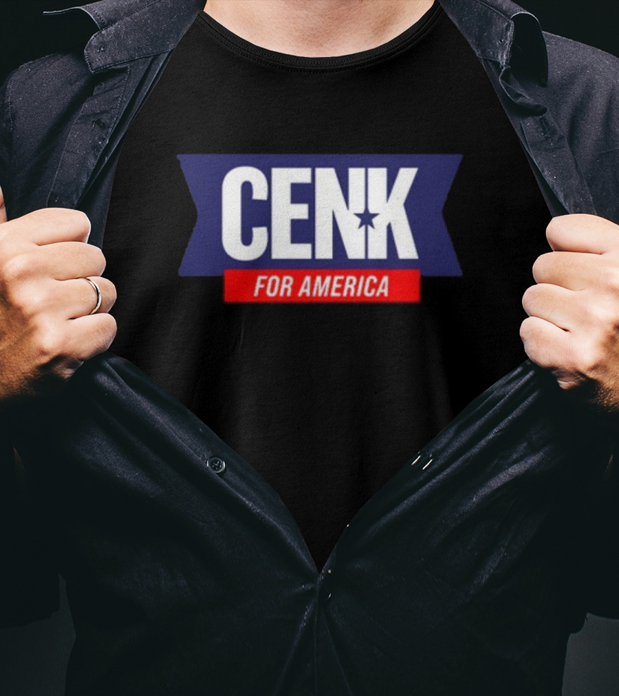 Cenk For America Political Campaign T-Shirt