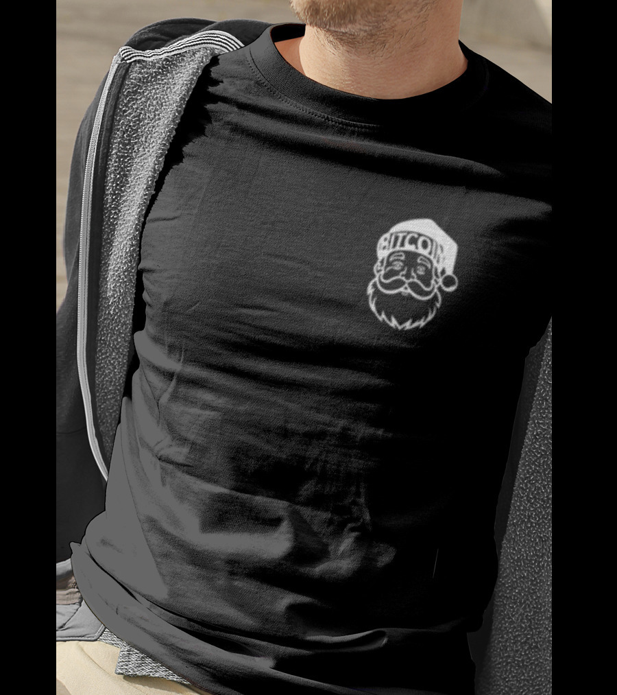 Crypto Hunters Bitcoin Santa Christmas Celebrations T-Shirt