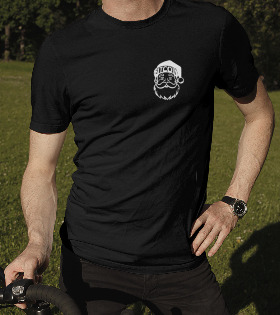 Crypto Hunters Bitcoin Santa Christmas Celebrations T-Shirt